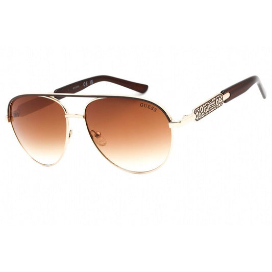 Guess Gold Metal Sunglasses $203.00 Guess Luzworld
