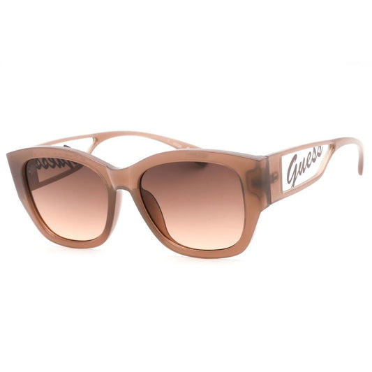 Guess Brown Resin Sunglasses $203.00 Guess Luzworld