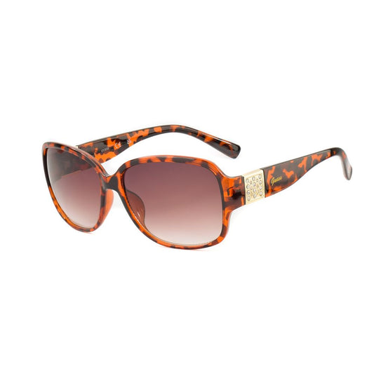 Guess Brown Resin Sunglasses $203.00 Guess Luzworld