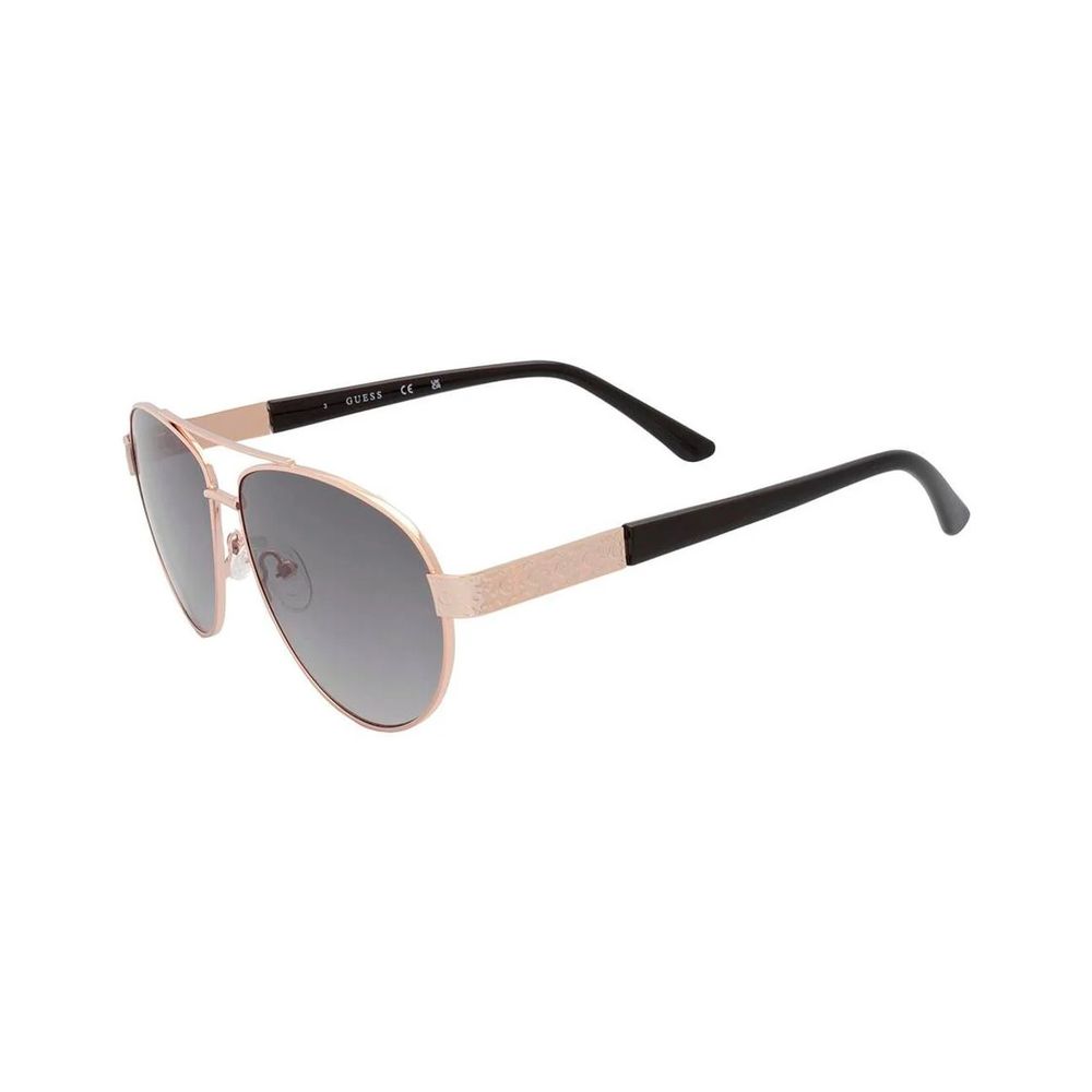 Guess Gold Metal Sunglasses $203.00 Guess Luzworld