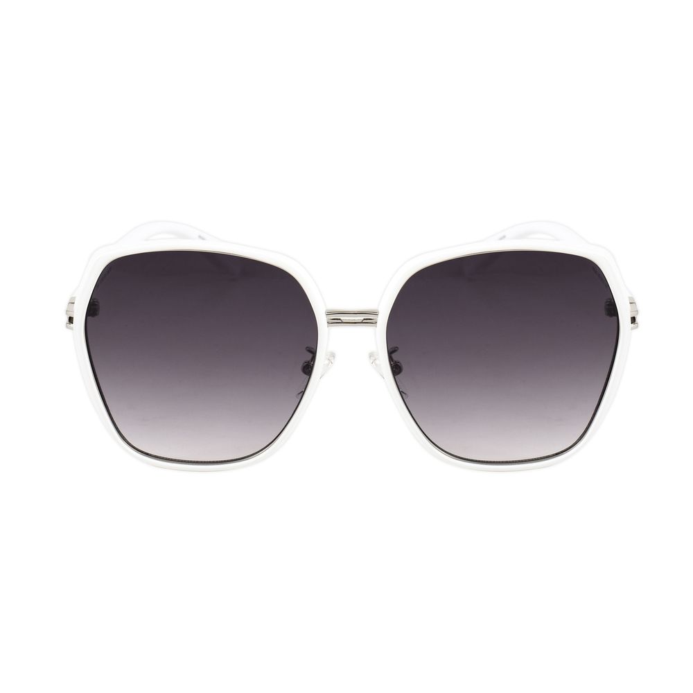 Guess White Metal Sunglasses $203.00 Guess Luzworld