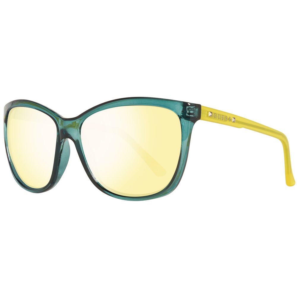 Guess Green Plastic Sunglasses $187.00 Guess Luzworld