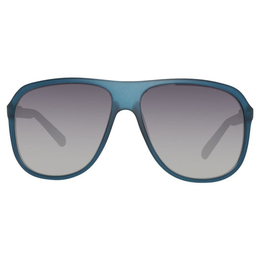 Guess Blue Plastic Sunglasses $171.00 Guess Luzworld