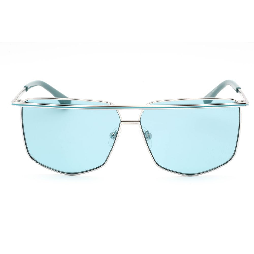 Guess Gray Metal Sunglasses $453.00 Guess Luzworld
