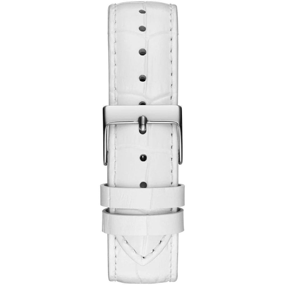 Guess White Leather Watch $213.00 Guess Luzworld