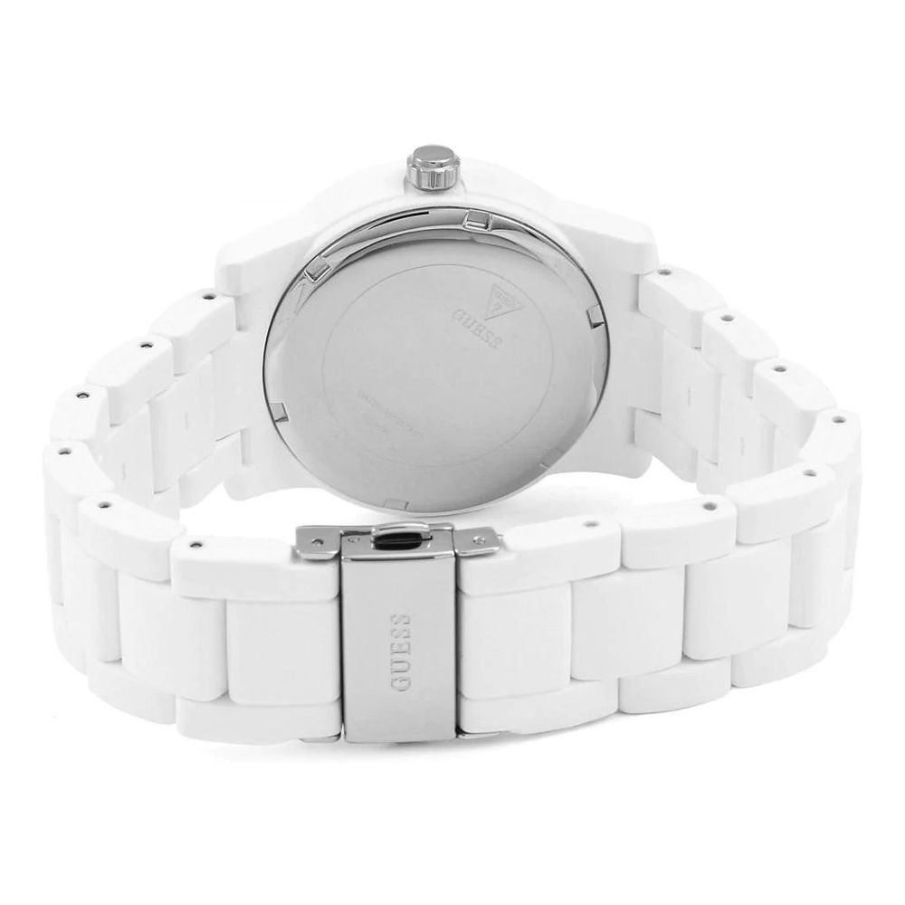 Guess White Rubber Watch $293.00 Guess Luzworld