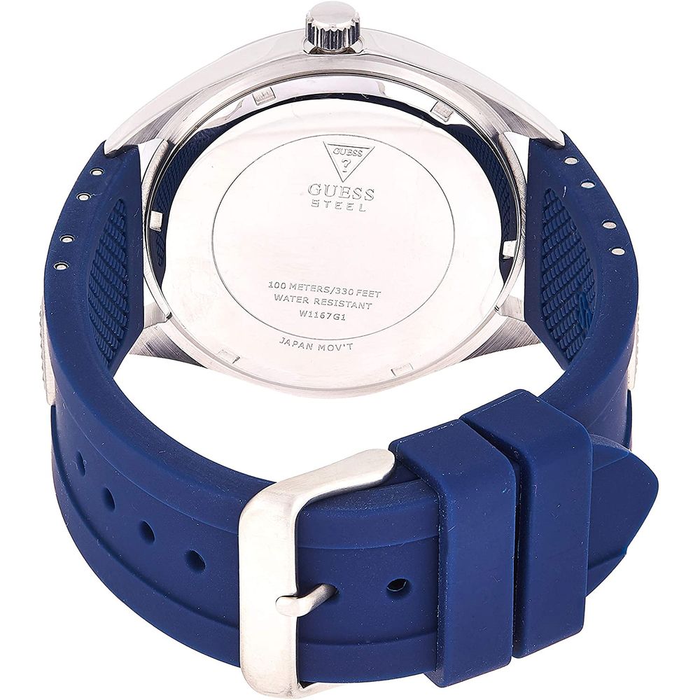 Guess Blue Synthetic Watch $281.00 Guess Luzworld
