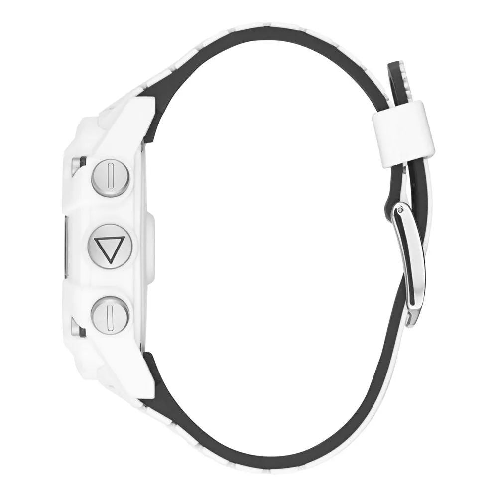 Guess White Resin Watch $577.00 Guess Luzworld