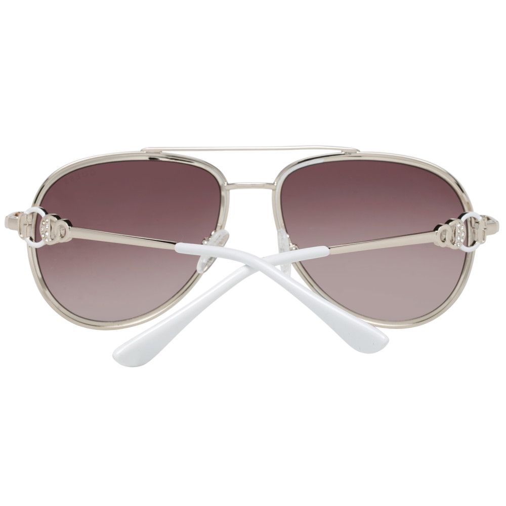 Guess Gold Metal Sunglasses $229.00 Guess Luzworld