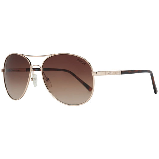 Guess Gold Metal Sunglasses $203.00 Guess Luzworld