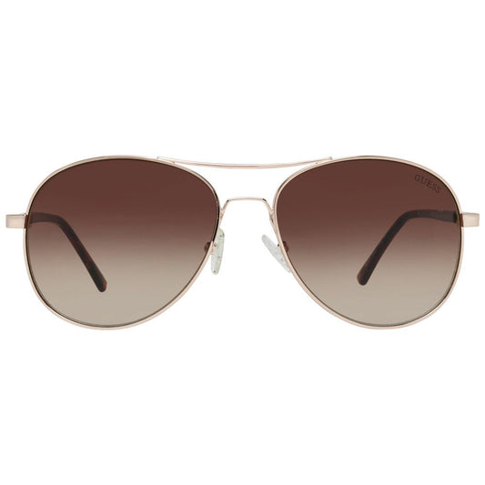 Guess Gold Metal Sunglasses $203.00 Guess Luzworld
