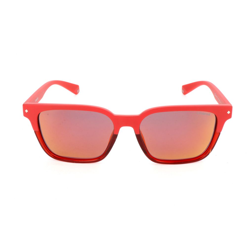 Polaroid Red Polycarbonate Sunglasses $130.00 Polaroid Luzworld