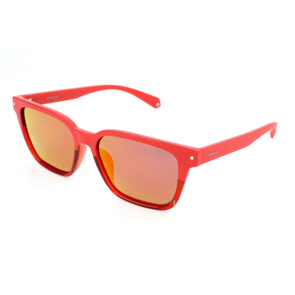 Polaroid Red Polycarbonate Sunglasses $130.00 Polaroid Luzworld