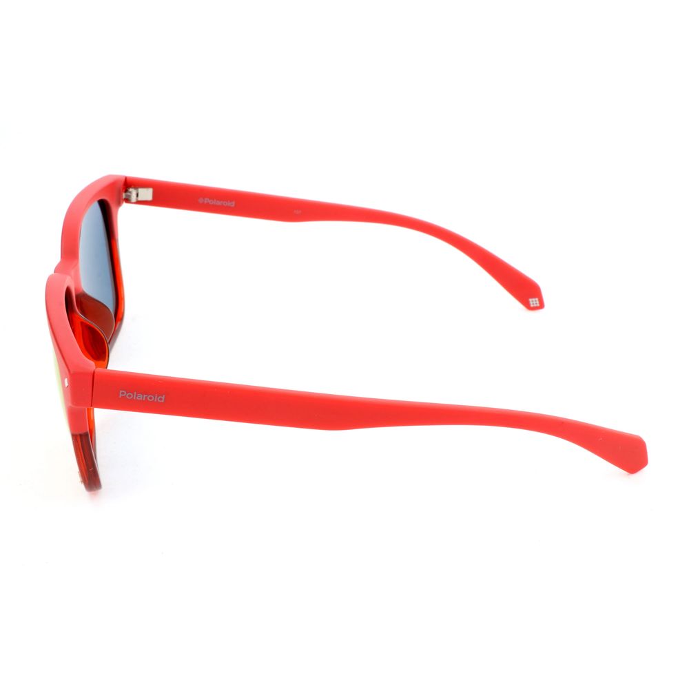 Polaroid Red Polycarbonate Sunglasses $130.00 Polaroid Luzworld