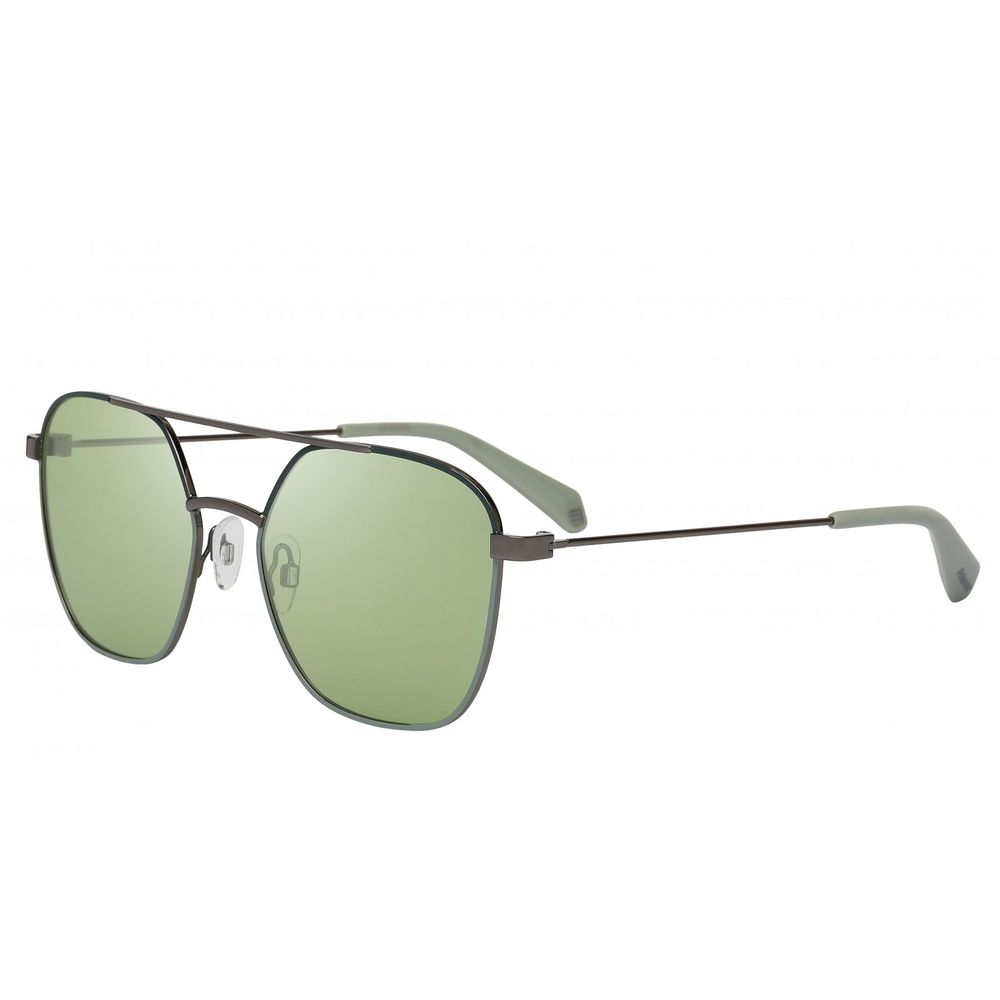 Polaroid Green Metal Sunglasses $137.00 Polaroid Luzworld