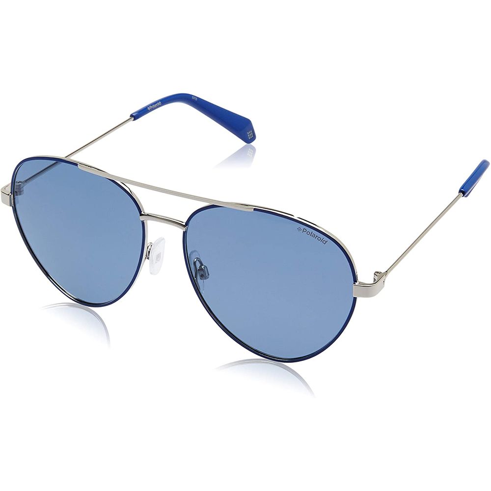Polaroid Blue Metal Sunglasses $164.00 Polaroid Luzworld