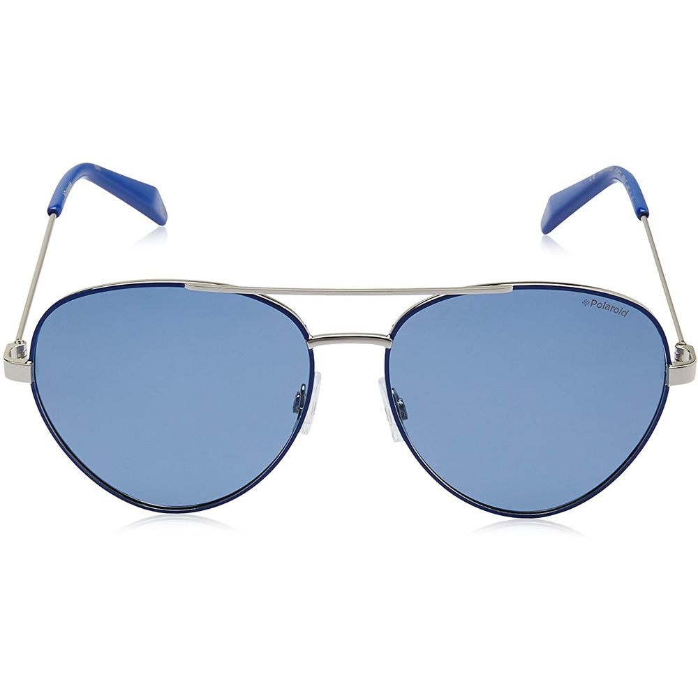 Polaroid Blue Metal Sunglasses $164.00 Polaroid Luzworld