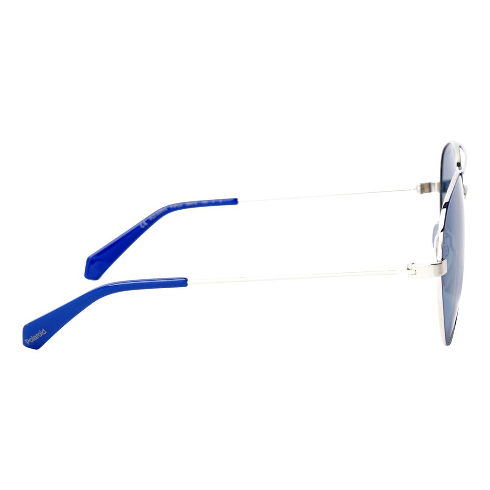 Polaroid Blue Metal Sunglasses $164.00 Polaroid Luzworld
