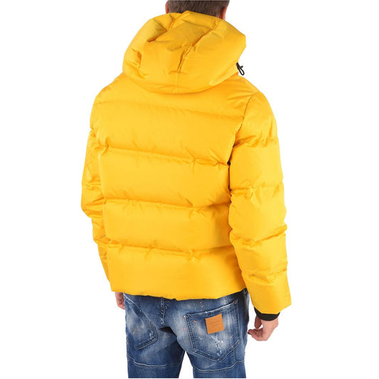 Dsquared² Yellow Nylon Men Jacket $1609.00 Dsquared² Luzworld