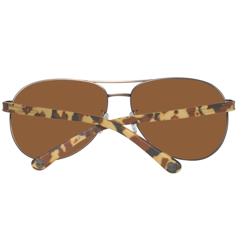 Timberland Gray Metal Sunglasses $198.00 Timberland Luzworld
