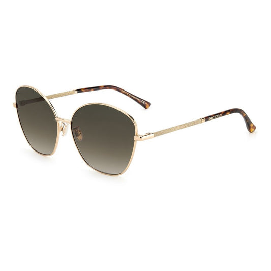 Jimmy Choo Gold Metal Sunglasses $626.00 Jimmy Choo Luzworld