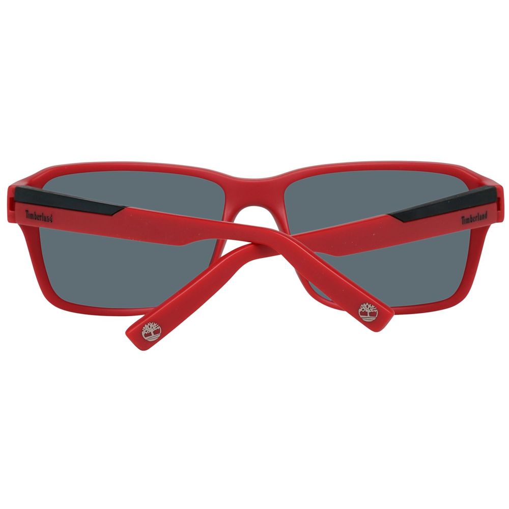 Timberland Red Plastic Sunglasses $165.00 Timberland Luzworld