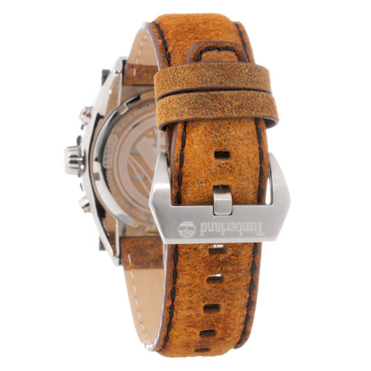 Timberland Brown Leather Watch $312.00 Timberland Luzworld