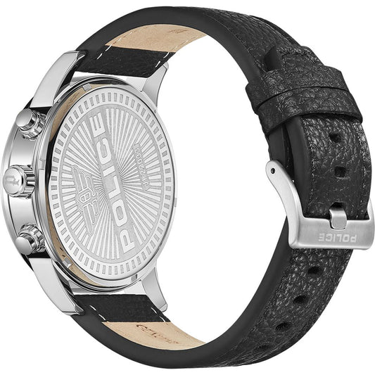 Police Black Leather Watch $326.00 Police Luzworld
