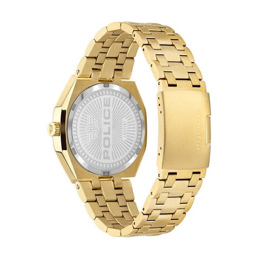 Police Gold Stainless Steel Watch $563.00 Police Luzworld