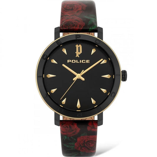 Police Red Stainless Steel Watch $235.00 Police Luzworld