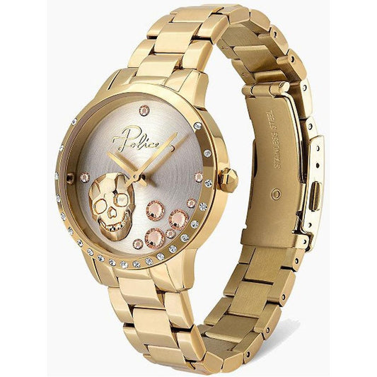 Police Gold Stainless Steel Watch $326.00 Police Luzworld