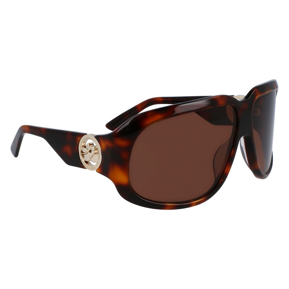 Longchamp Brown Acetate Sunglasses $261.00 Longchamp Luzworld