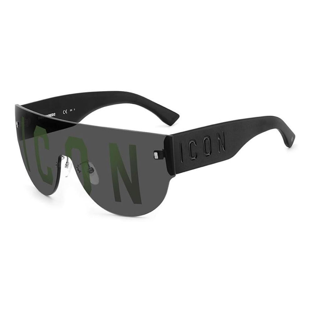 Dsquared² Black Metal Sunglasses $529.00 Dsquared² Luzworld