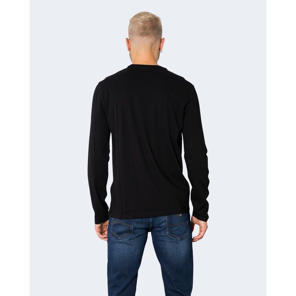 Armani Exchange Black Cotton Long Sleeve $155.00 Armani Exchange Luzworld