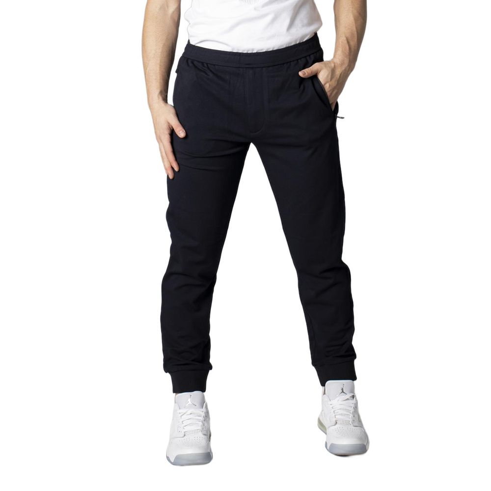 Armani Exchange Blue Viscose Skinny Pant $260.00 Armani Exchange Luzworld