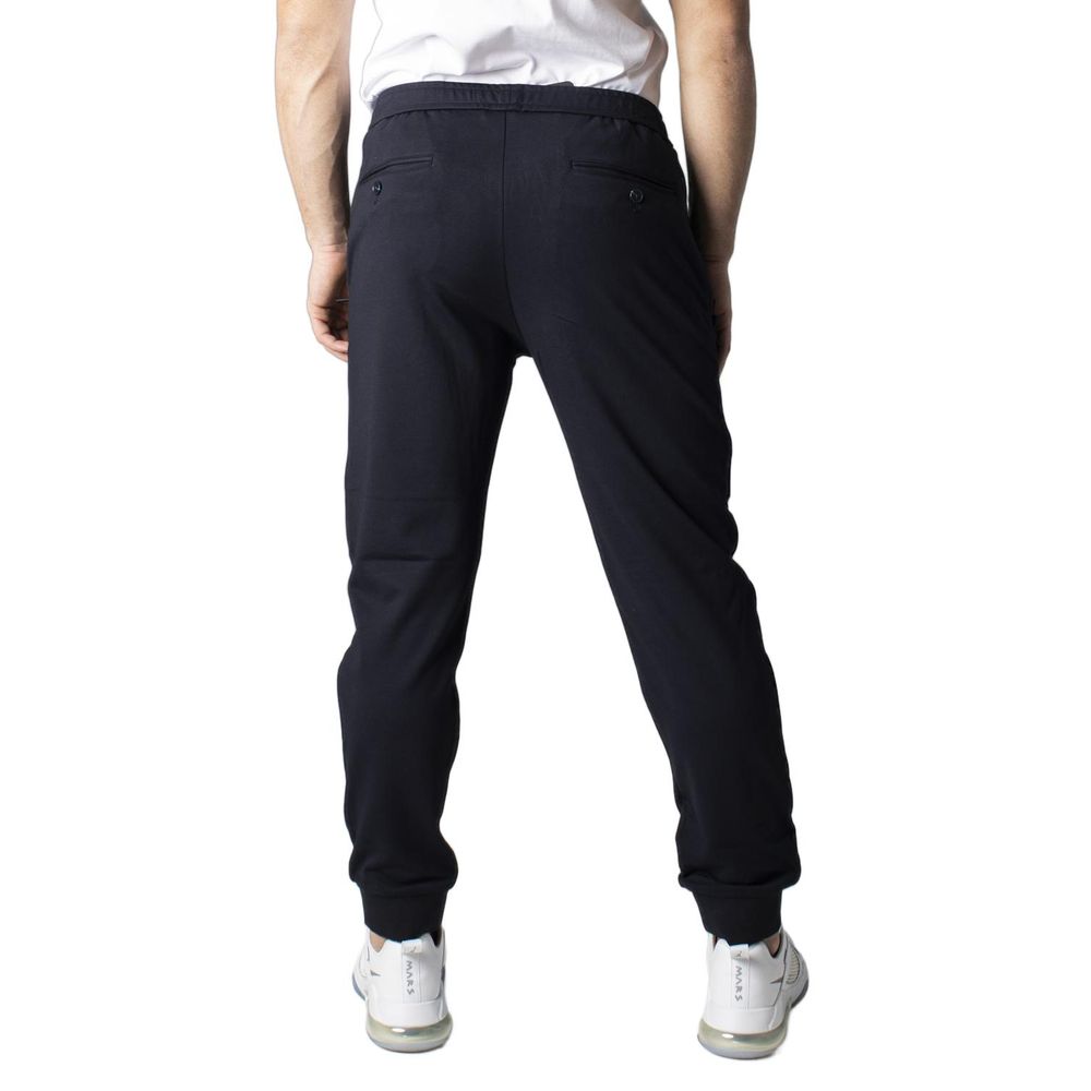 Armani Exchange Blue Viscose Skinny Pant $260.00 Armani Exchange Luzworld