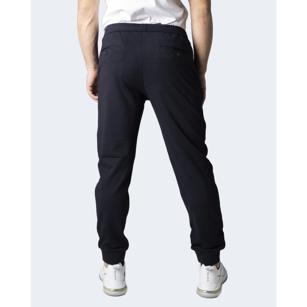 Armani Exchange Blue Viscose Skinny Pant $260.00 Armani Exchange Luzworld
