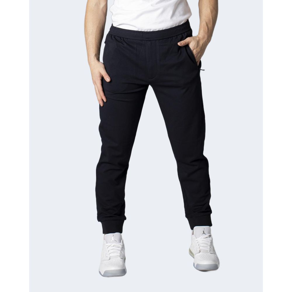 Armani Exchange Blue Viscose Skinny Pant $260.00 Armani Exchange Luzworld