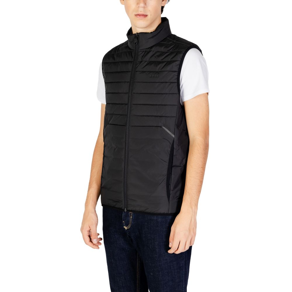 Hugo Boss Black Polyester Sleveless Jacket $563.00 Hugo Boss Luzworld