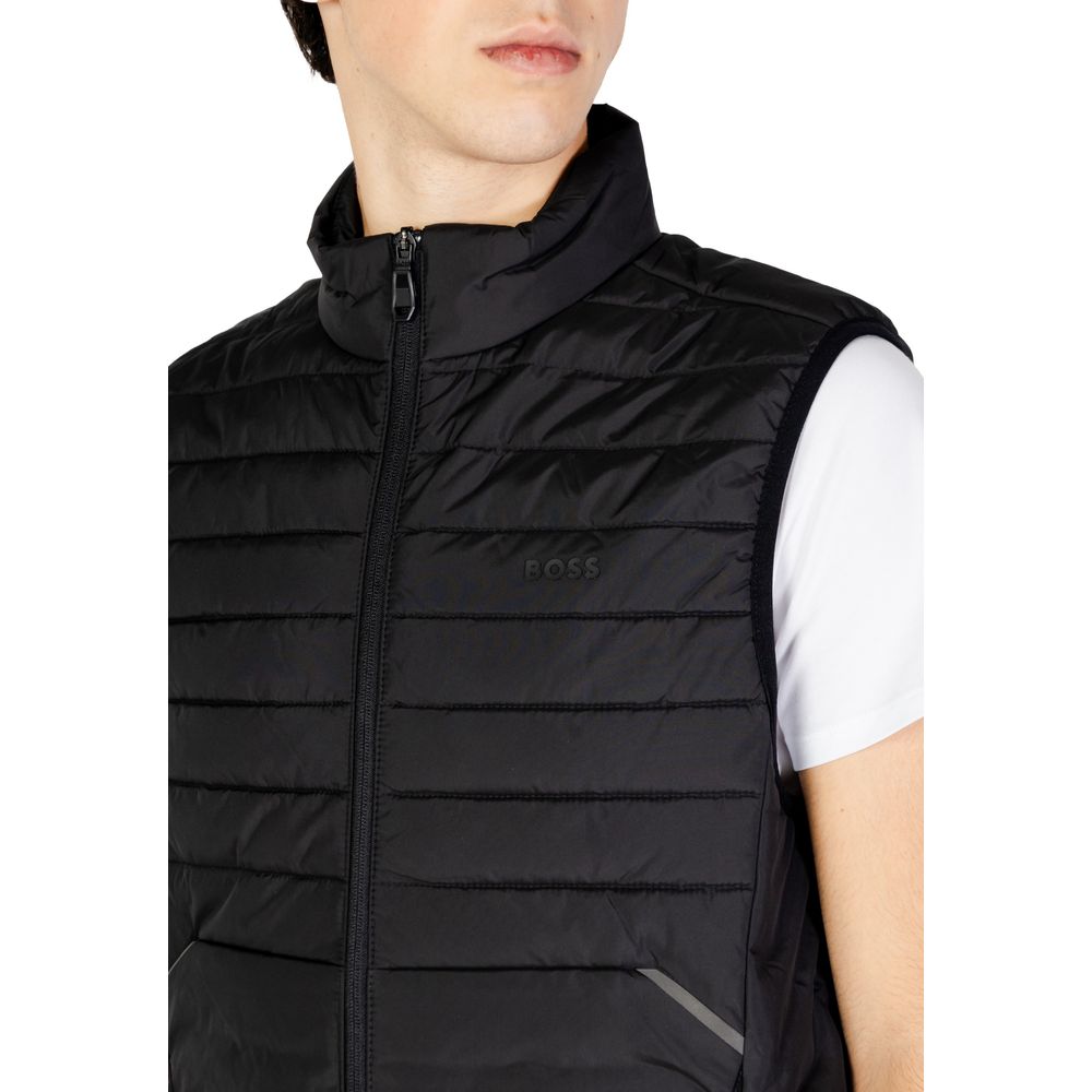 Hugo Boss Black Polyester Sleveless Jacket $563.00 Hugo Boss Luzworld