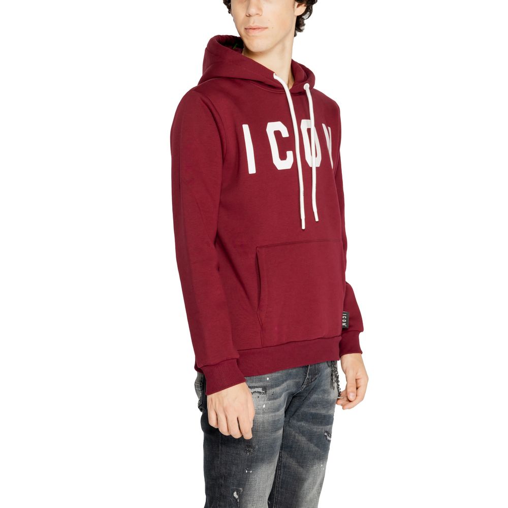 Icon Bordeaux Cotton Hoody $175.00 Icon Luzworld