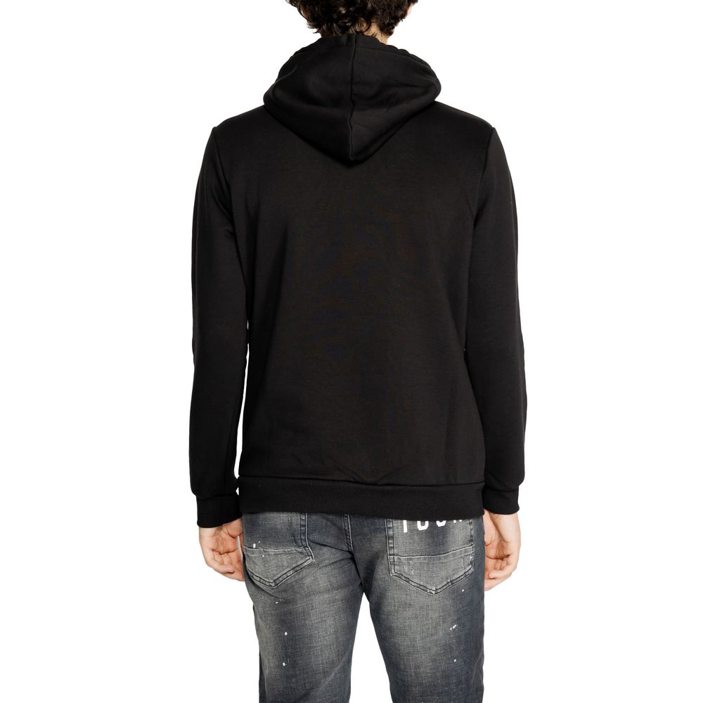 Icon Black Cotton Hoody $175.00 Icon Luzworld
