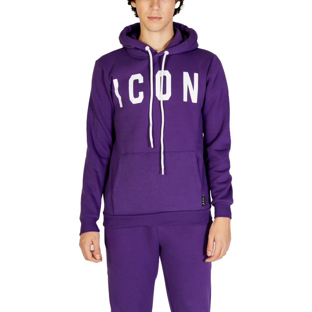 Icon Purple Cotton Hoody $175.00 Icon Luzworld