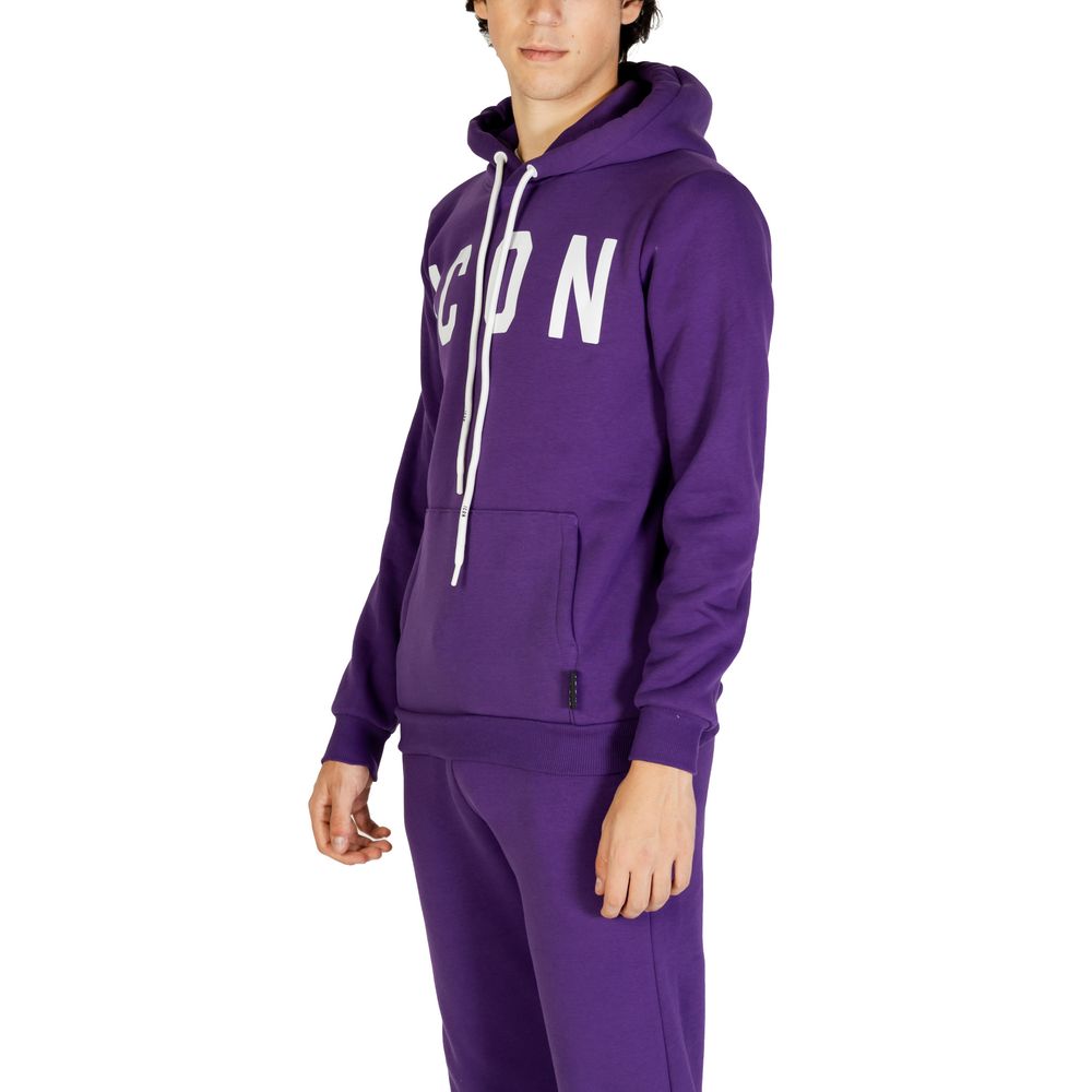 Icon Purple Cotton Hoody $175.00 Icon Luzworld
