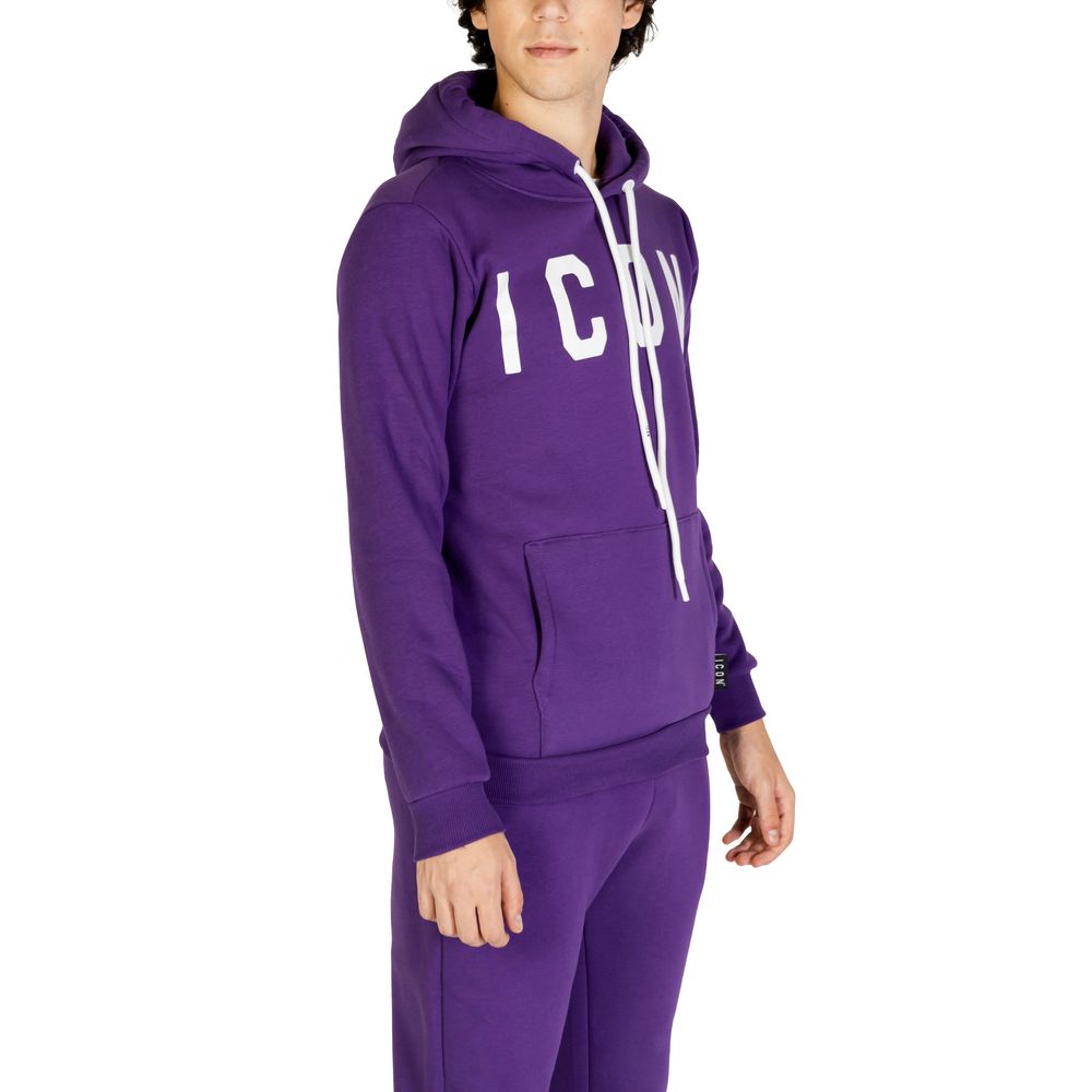 Icon Purple Cotton Hoody $175.00 Icon Luzworld