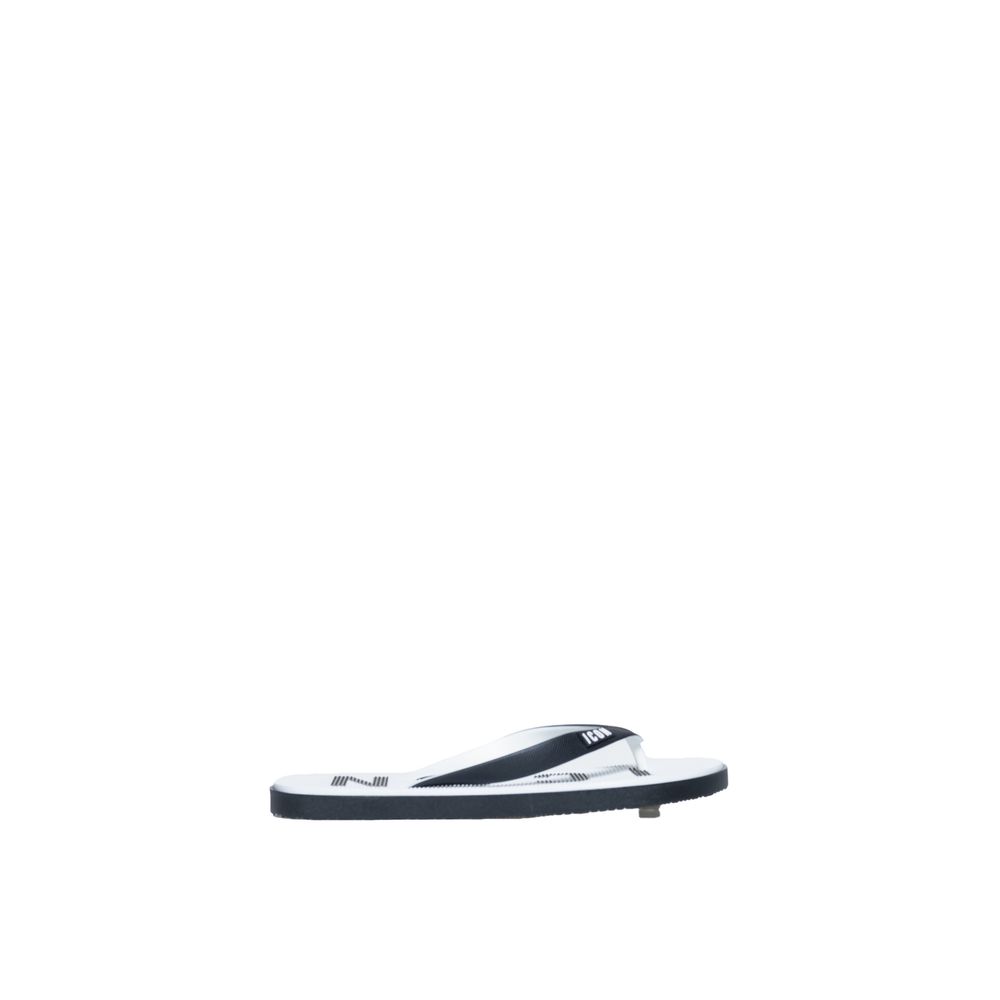 Icon White Rubber Flip-Flop Sandal $116.00 Icon Luzworld