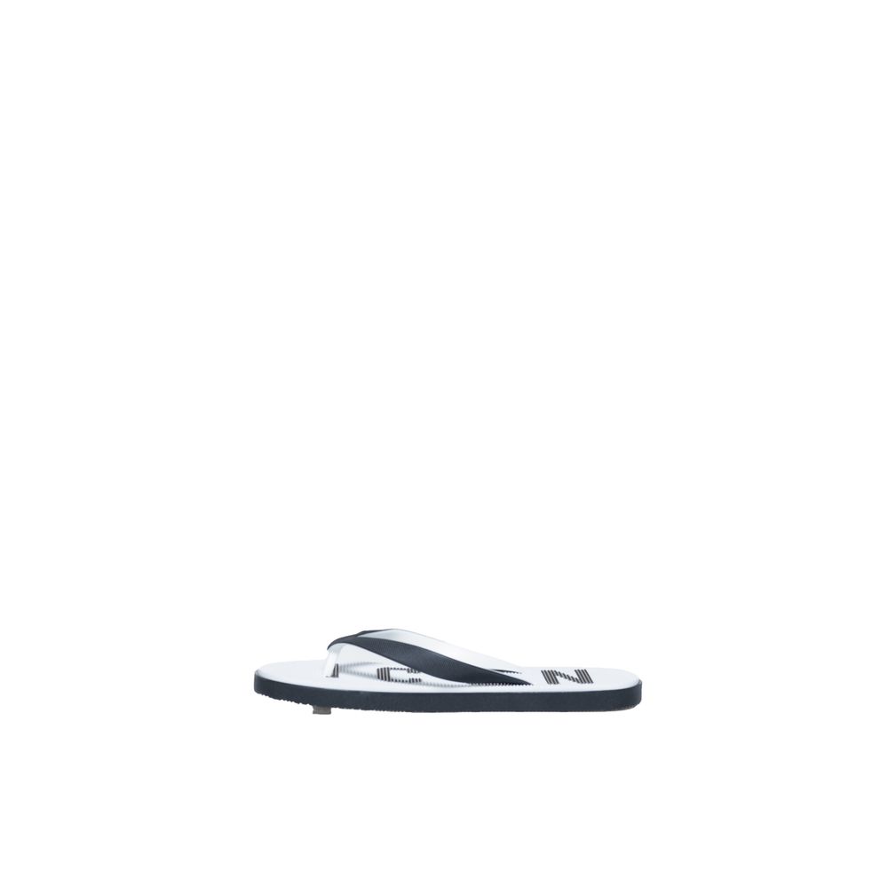 Icon White Rubber Flip-Flop Sandal $116.00 Icon Luzworld