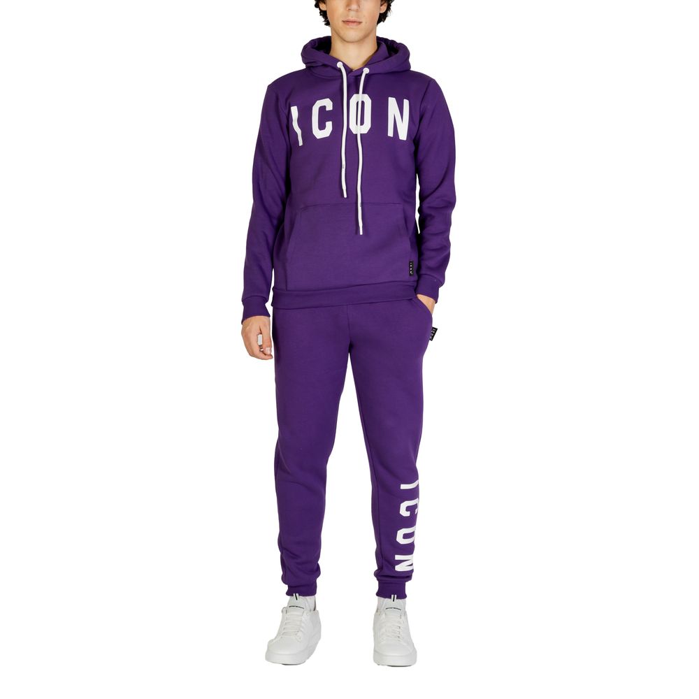 Icon Purple Cotton Hoody $175.00 Icon Luzworld
