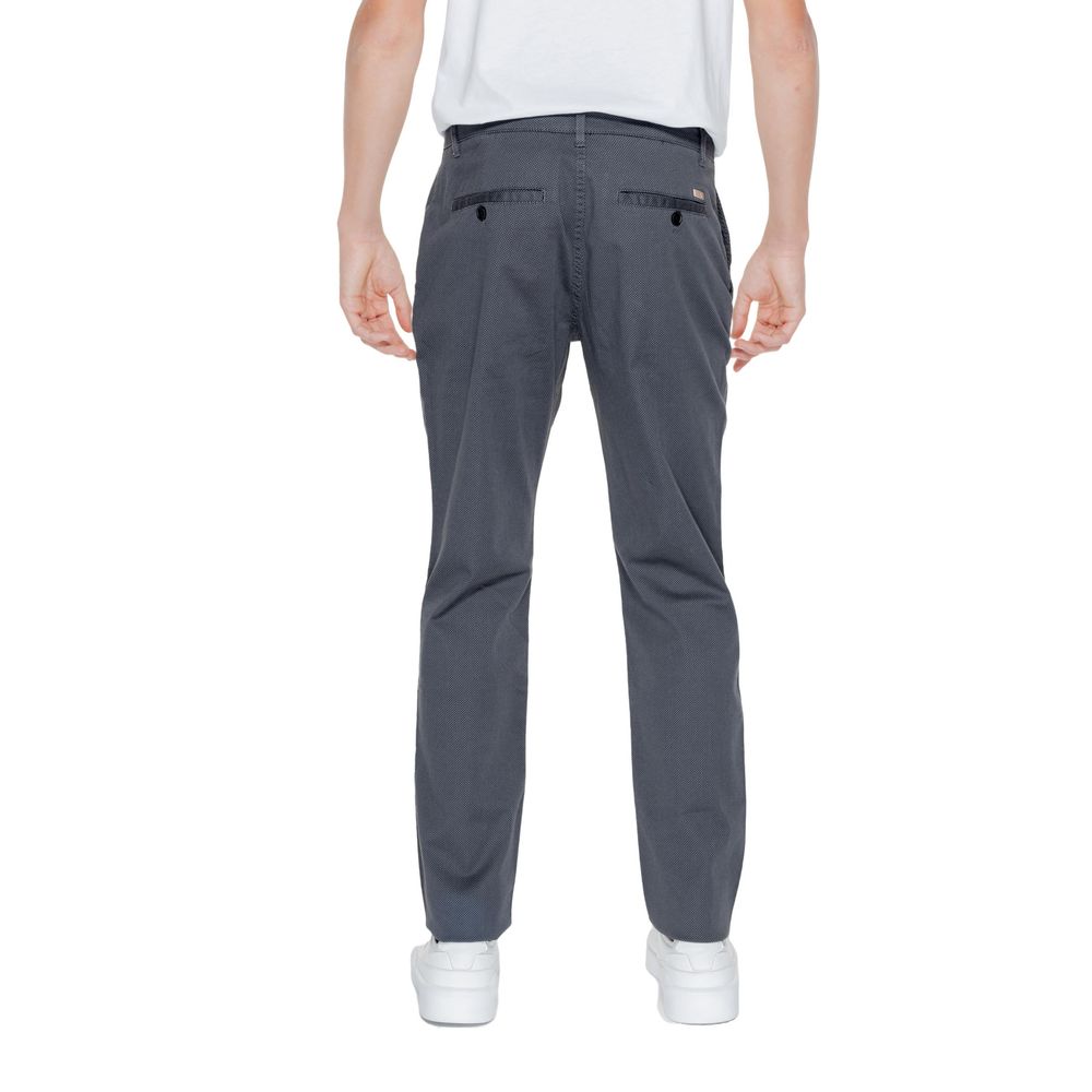 Armani Exchange Black Cotton Pant $260.00 Armani Exchange Luzworld