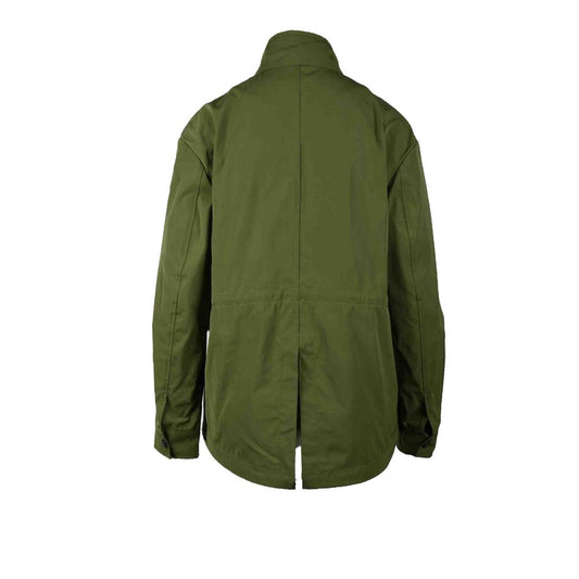 Love Moschino Green Polyester Jackets & Coat $825.00 Love Moschino Luzworld